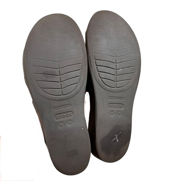 Crocs Rhonda Strappy Wedge Sandals - Picture 9 of 9